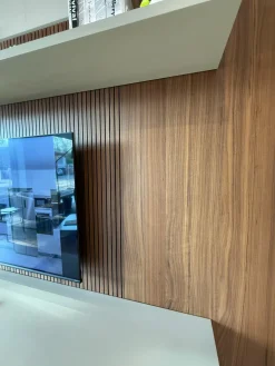 Parete attrezzata Soggiorno boiserie in stile design a prezzo ribassato^Pianca Sale