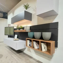 Fimar Parete attrezzata Sorvolo system  di scontata del 68%- Pareti Attrezzate