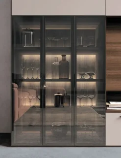 Online Parete attrezzata Space l12 dell'azienda con uno sconto esclusivo Pareti Attrezzate