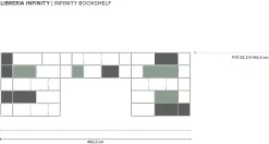 Colombini Casa Parete attrezzata Space l06 di in OFFERTA OUTLET- Pareti Attrezzate