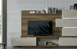 Tomasella Parete attrezzata Space s005 di in OFFERTA OUTLET- Pareti Attrezzate