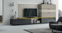 Parete attrezzata Space s003 di scontata del 30%^Tomasella Clearance