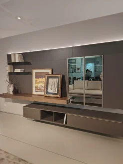 Parete attrezzata Spazio in stile moderna a prezzo ribassato^Pianca