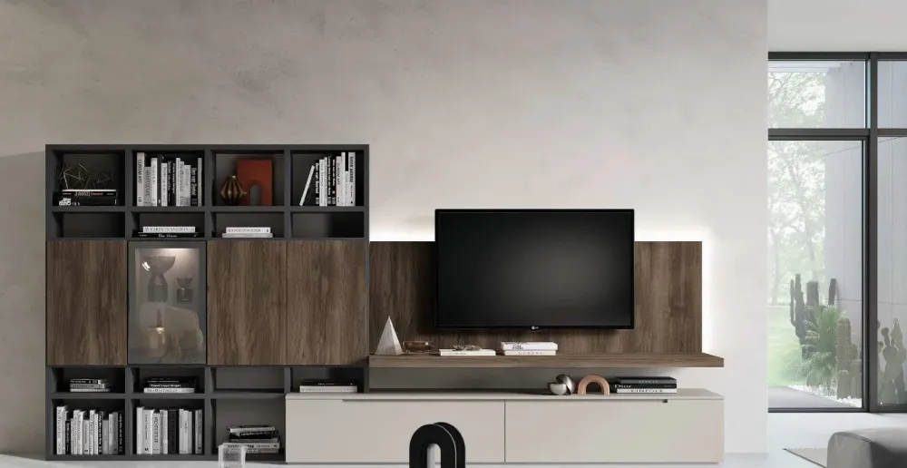 Parete attrezzata Start 360 della marca con un ribasso esclusivo^Collezione esclusiva Outlet