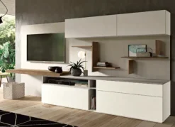 Parete attrezzata Start 02 in stile moderno a prezzo scontato^Collezione esclusiva Best