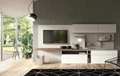 Parete attrezzata Start in stile moderno a prezzo scontato^Villanova Discount