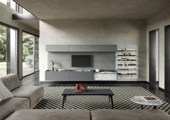 Online Parete attrezzata Story 4 di scontata del 35% Pareti Attrezzate