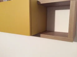 Clearance Parete attrezzata Su2105 giallo di in OFFERTA OUTLET Pareti Attrezzate