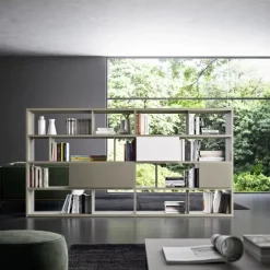 Homes Parete attrezzata System day in stile design a prezzo scontato- Pareti Attrezzate