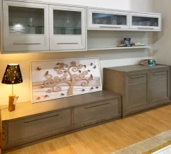 Parete attrezzata Tea di in OFFERTA OUTLET^Fasolin Best