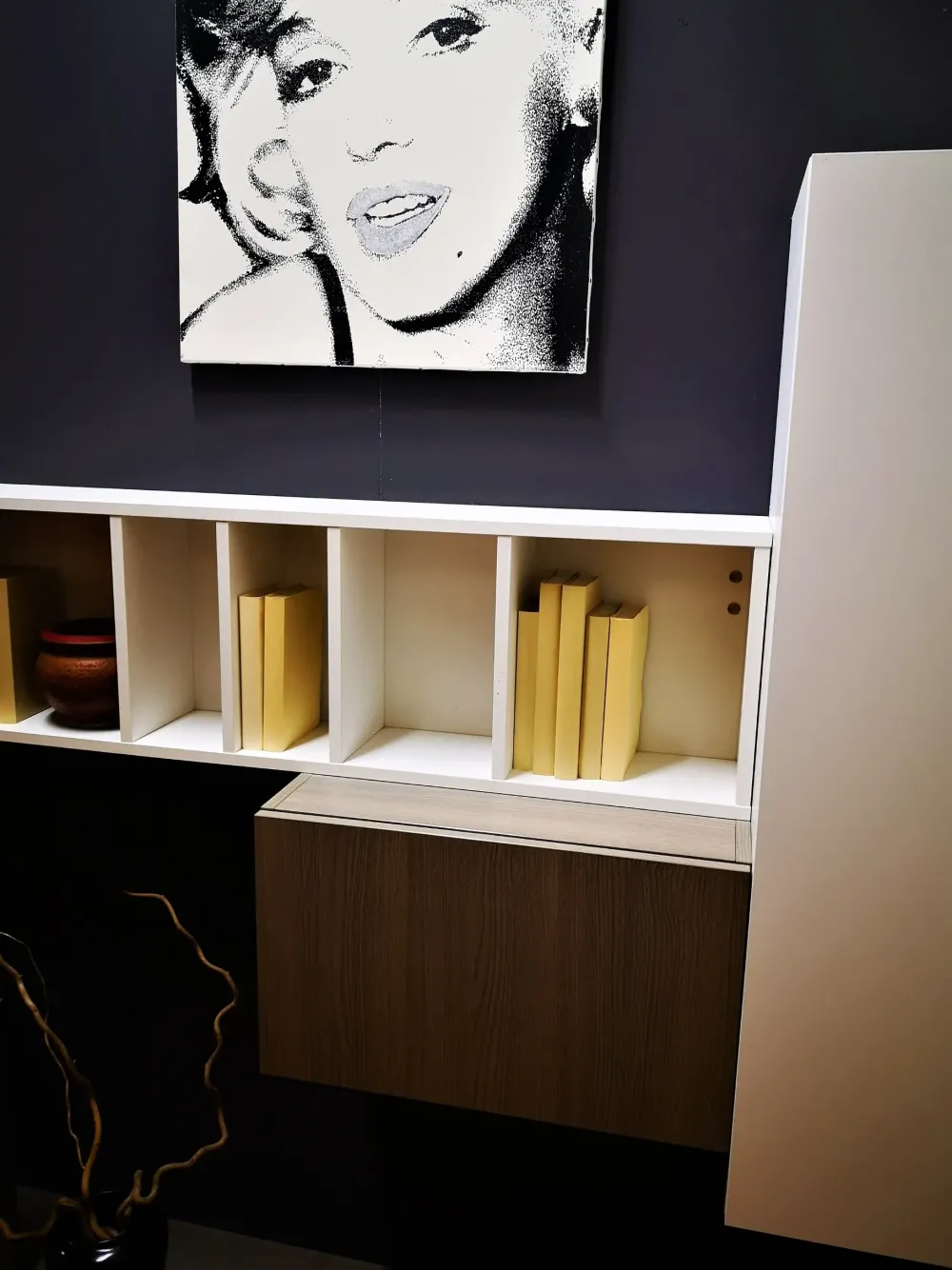 Alpe Parete attrezzata Time della firma con uno sconto esclusivo- Pareti Attrezzate