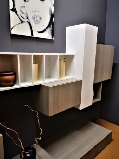 Alpe Parete attrezzata Time della firma con uno sconto esclusivo- Pareti Attrezzate