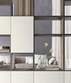 Parete attrezzata Time della firma con uno sconto esclusivo^Marka Outlet