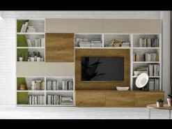 Tomasella Parete attrezzata A036 SCONTO 24%- Pareti Attrezzate