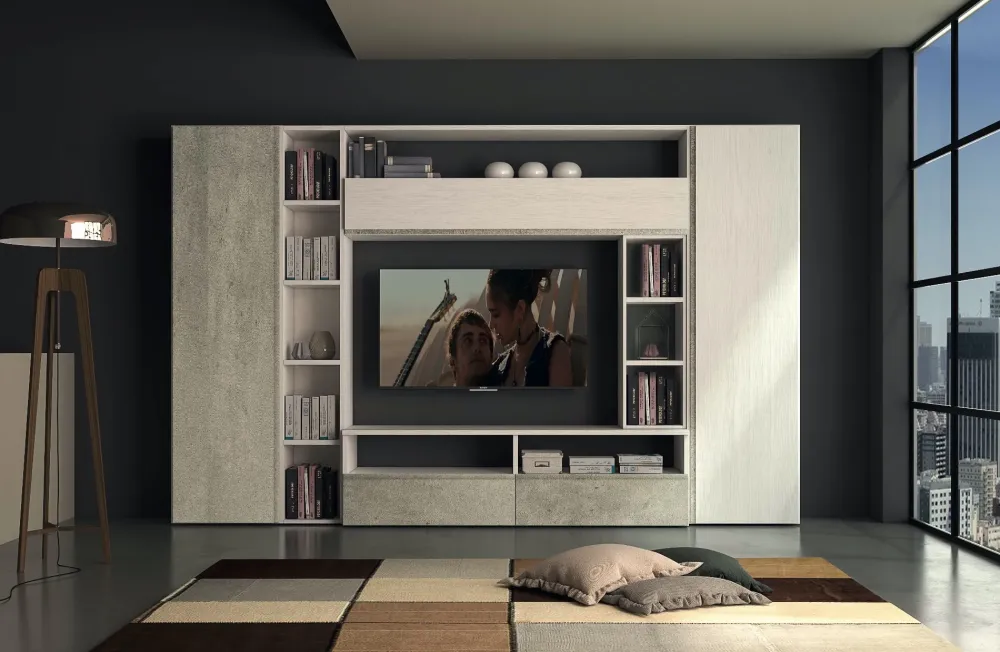 Discount Parete attrezzata Velvet 3 della marca con un ribasso esclusivo Pareti Attrezzate