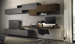 Colombini Casa Parete attrezzata Vitality luce c14 in stile design a prezzo scontato- Pareti Attrezzate