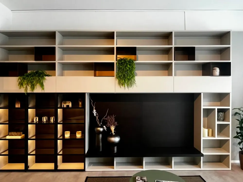 NovaMobili Parete attrezzata Wall 30 di scontata del 30%- Pareti Attrezzate