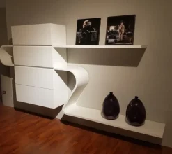 Parete attrezzata Wave della firma con uno sconto esclusivo Pareti Attrezzate