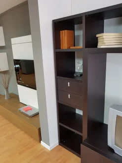 Parete attrezzata Wood Abb OFFERTA OUTLET^Collezione esclusiva Hot