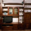 Falegnameria Italiana Parete libreria classica  Artigianale - falegnameria scontato del -50 %- Librerie