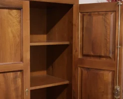 Falegnameria Italiana Parete libreria classica  Artigianale - falegnameria scontato del -50 %- Librerie