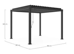 Bizzotto Pergotenda Garda ad un prezzo mai così piccolo- Pergotende