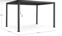 Pergotenda modello Pergola ocean   a prezzo scontato^Bizzotto New