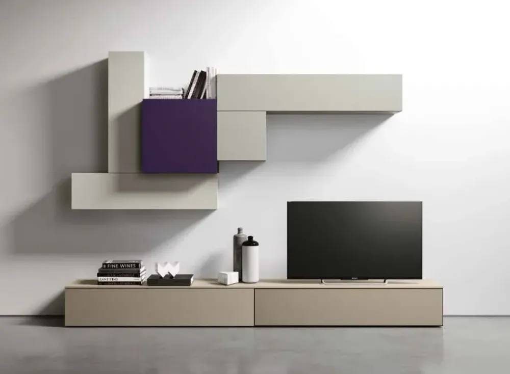 Pianca Spazio s423- Pareti Attrezzate