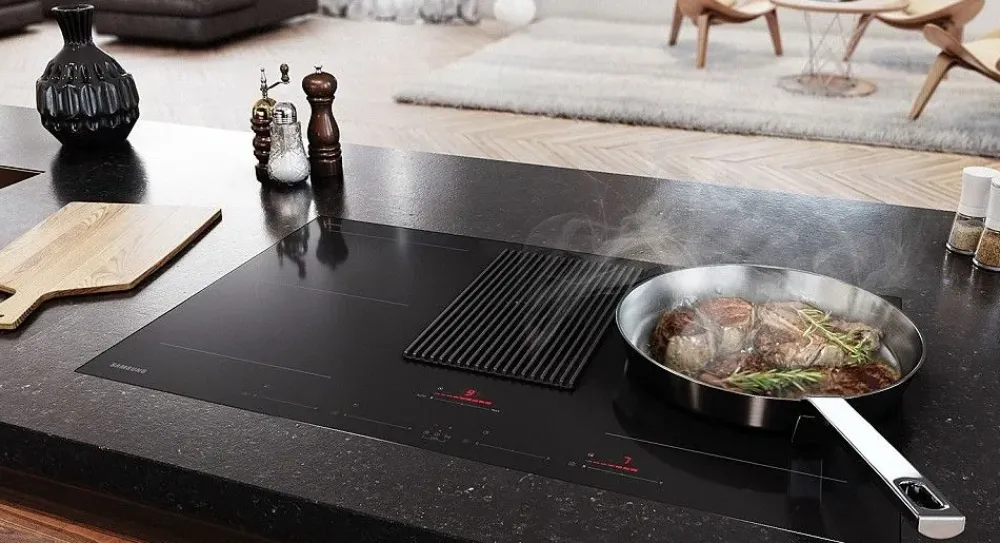 Piano cottura Aspirante 80 cm nz84t9747uk della marca a prezzo Outlet^Samsung Discount