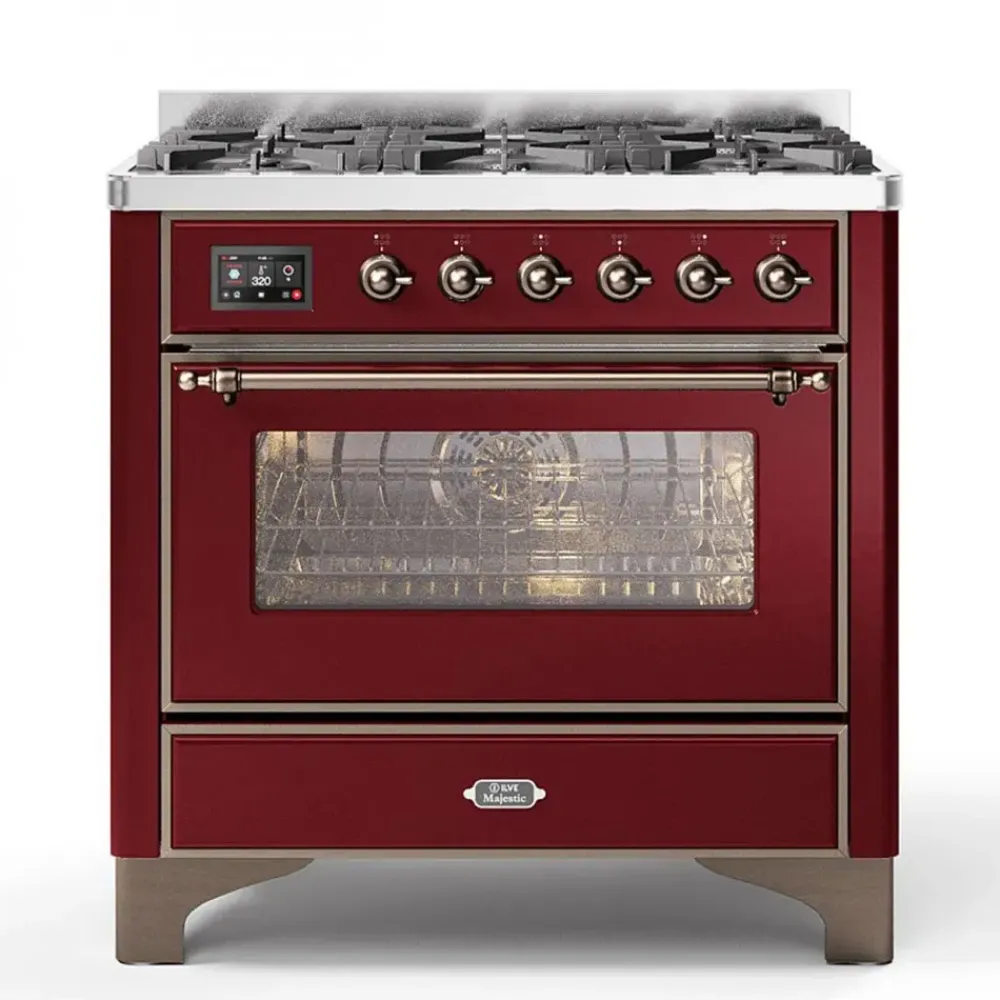 Ilve Piano cottura modello Majestic m09n della marca a prezzo scontato- Piano Cottura