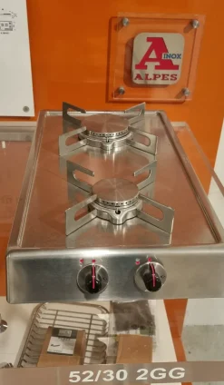 Piano cottura modello Piano cottura 2 fuochi del brand a prezzo ribassato^Alpes Inox Clearance