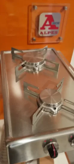 Piano cottura modello Piano cottura 2 fuochi del brand a prezzo ribassato^Alpes Inox Clearance