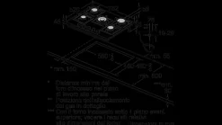 Bosch Piano cottura modello Ppq7a6b20   a PREZZI OUTLET- Piano Cottura