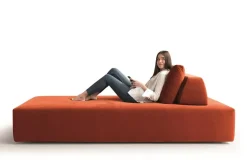 Felis Platform tessuto in poliuretano   in Offerta Outlet- Divani