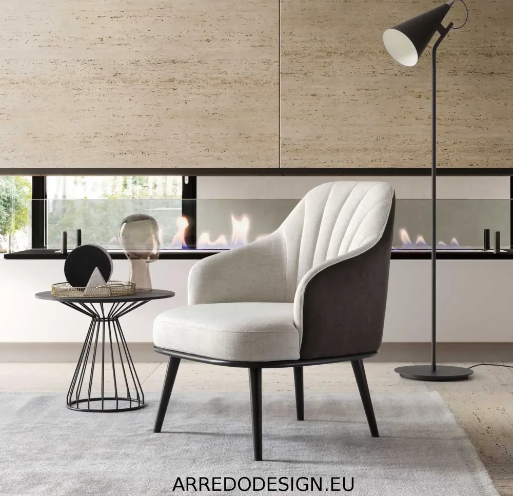 Sale Poltrona Aaron * in Tessuto SCONTATA Poltrone