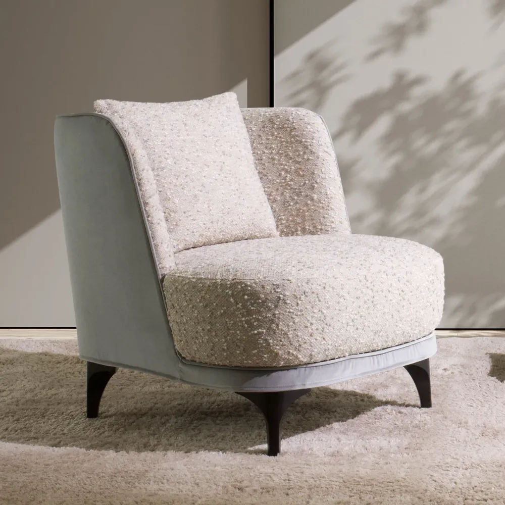 Clearance Poltrona Amanda outlet in Tessuto SCONTATA Poltrone