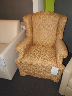 Poltrona Bergere in Offerta Outlet^Artigianale Hot