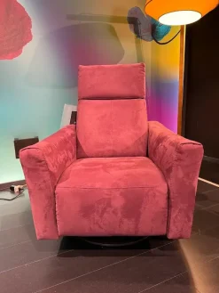 Hot Poltrona Blues con movimento relax a marchio con uno sconto imperdibile Poltrone Relax