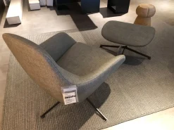 New Poltrona con poggiapiedi Kent   a prezzo scontato Poltrone