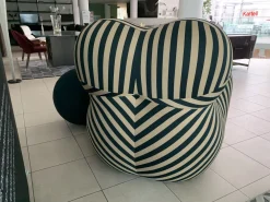 B&B Italia Poltrona con poggiapiedi Up 50 in Offerta Outlet- Poltrone