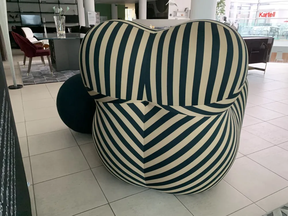 B&B Italia Poltrona con poggiapiedi Up 50 in Offerta Outlet- Poltrone