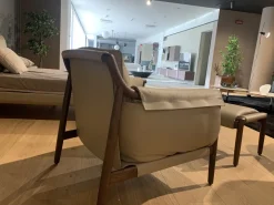 Poltrona con poggiapiedi Times lounge   a prezzo Outlet^Poltrona Frau Clearance