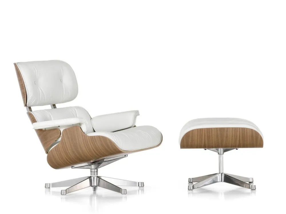 Collezione esclusiva Poltrona con poggiapiedi Lounge chair & ottoman a prezzo Outlet- Poltrone