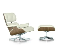 Collezione esclusiva Poltrona con poggiapiedi Lounge chair & ottoman a prezzo Outlet- Poltrone