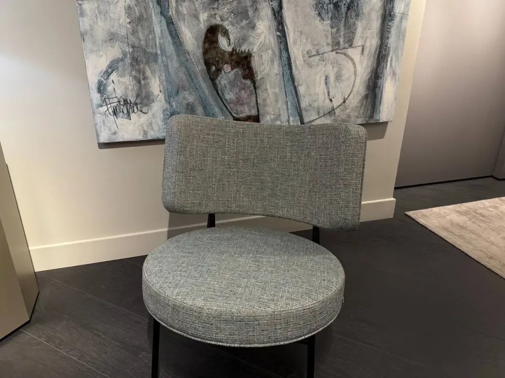 New Poltrona con seduta fissa Coco a prezzo Outlet Poltrone