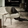 Cattelan Italia Poltrona con seduta fissa Camilla lounge in Offerta Outlet- Poltrone