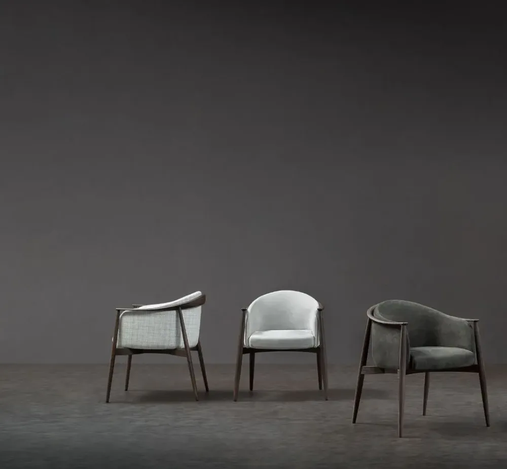 Poltrona con seduta fissa Tekton in Offerta Outlet^Flou Clearance