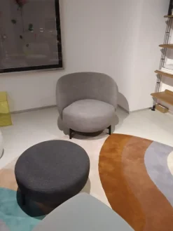 Kartell Poltrona con seduta fissa Poltrona lunam a prezzo Outlet- Poltrone