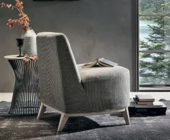 Tomasella Poltrona con seduta fissa Loft in Offerta Outlet- Poltrone