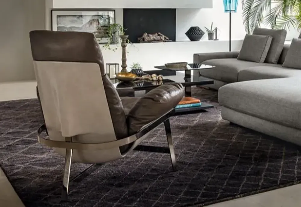 New Poltrona con seduta fissa Jupiter lite in Offerta Outlet Poltrone